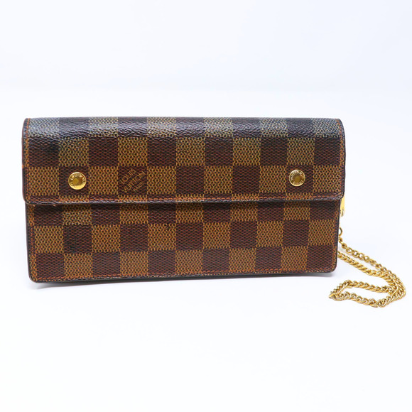 Louis Vuitton Damier Accordion Chain GM Wallet LV-W1213P-A008 - Picture 1 of 11